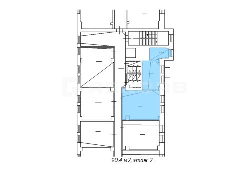 Предлагаем офис в Спб 90 кв.м. Фото №2