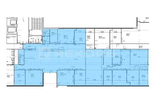 Предлагаем офис в Санкт-Петербурге 505 кв.м. Фото №1