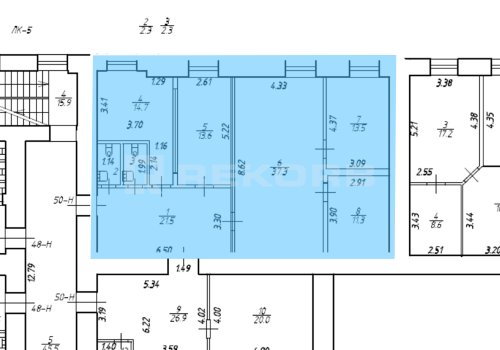 Сдается офис в Спб 117 кв.м. Фото №1