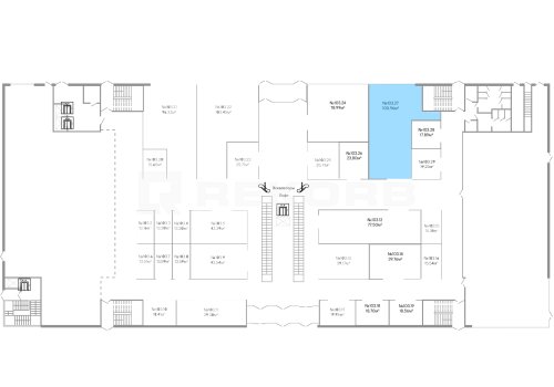 Предлагается на продажу в Спб 100,96 кв.м. Фото №1