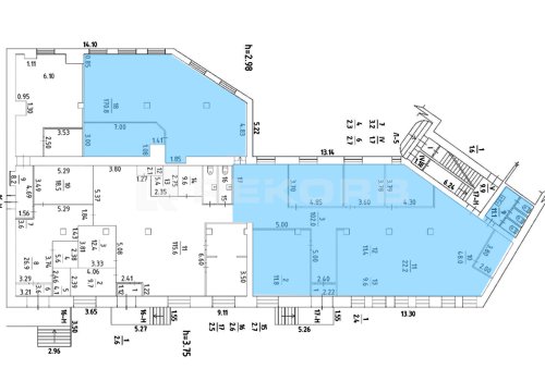 Аренда офиса в Спб 365 кв.м. Фото №2