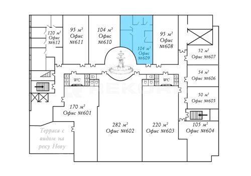 Предлагается помещение в Спб 104 кв.м. Фото №2