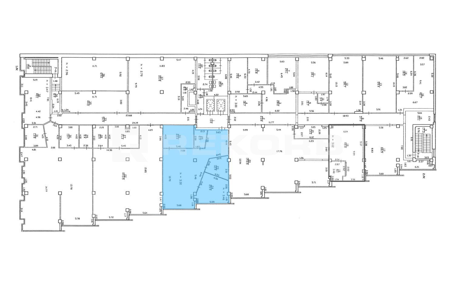 Офис в аренду 160 кв.м. в БЦ Марвел - фото 3