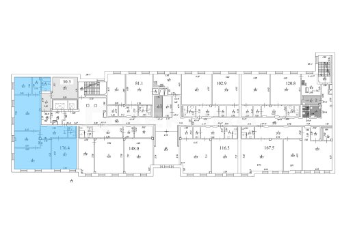 Предлагаем офис в Спб 176 кв.м. Фото №3