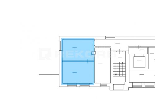 Офис у метро Технологический институт-I в Санкт-Петербурге 57 кв.м. Фото №2